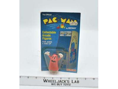 Blinky Pac-Man Collectable Arcade Figures 1982 NEW MOSC Coleco Action Figure