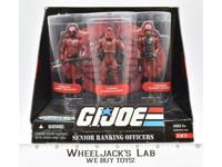 Senior Ranking Officers G.I Joe Toys R Us Exclusive 2007 Hasbro SEALED MISB