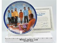 Beam Us Down Scotty Collector Plate Star Trek 1983 Ernst