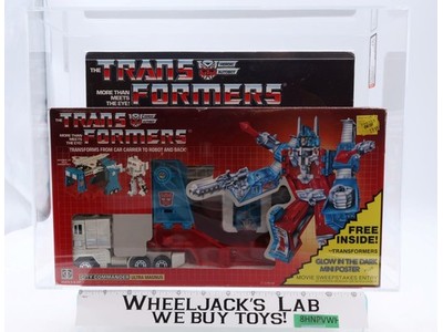 Ultra Magnus Painted Face AFA GRADED 75+ 75/80/80 G1 Transformers Hasbro SEALED