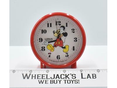 Mickey Mouse 1970's Vintage Lorus Quartz Alarm Clock