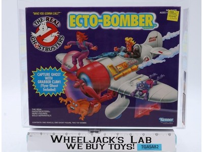 Ecto-Bomber AFA GRADED 80+ The Real Ghostbusters 1990 Kenner Vintage NEW SEALED