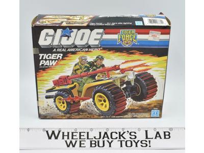 Tiger Paw 100% Complete W/BOX 1988 GI Joe Vintage Hasbro Vehicle Action Figure