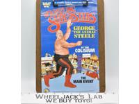 George "The Animal" Steele Original Poster 1985 WWF LJN Wrestling Vintage