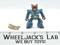 Battle Beasts Grizzly Bear #11 100% Complete Action Figure Vintage 1986 Hasbro