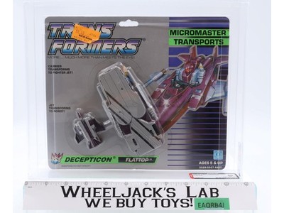 Flattop AFA GRADED 80 80/85/85 G1 Transformers 1988 Hasbro Vintage NEW SEALED