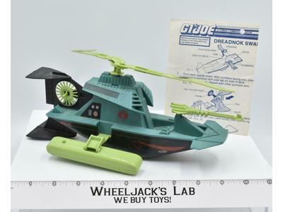 Dreadnok Swampfire 100% Complete 1986 GI Joe Hasbro Vintage Vehicle