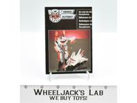 Catalog Phamphet Booklet CEJI G1 Transformers 1986 Hasbro Action Figure