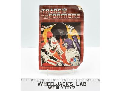 Comic Catalogue EURO 1985 G1 Transformers Milton Bradley MB Vintage