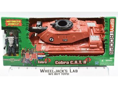 Cobra C.A.T. II G.I. Joe vs Cobra Spy Troops 2003 Hasbro NEW SEALED MISB