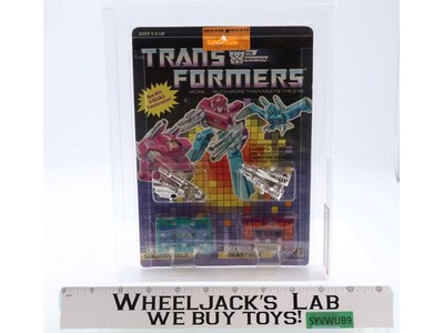 Squawktalk Beastbox AFA GRADED 75 G1 Transformers 1988 Hasbro NEW SEALED
