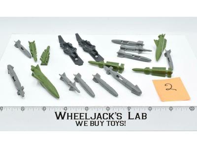 Lot #2 Vehicle Battle Gear Accessory Pack 1 Complete Set 1987 Weapons Gi Joe