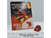 Clliffjumper RED 100% Complete W/CARDBACK 1984 Vintage G1 Transformers