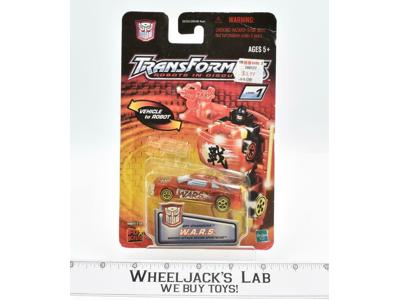 W.A.R.S. Spy Changers RID 2001 NEW MOSC Transformers Action Figure