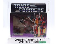 Thrust AFA GRADED 75 70/85/90 G1 Transformers 1985 Hasbro Figure NEW SEALED