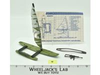 MANTA #6 Windsurfer Board 1984 GI Joe Hasbro Action Vehicle Vintage