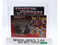 Snarl Dinobot AFA GRADED 75+ 75/85/90 G1 Transformers 1985 Hasbro NEW SEALED