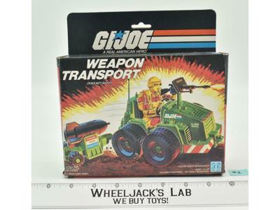 Weapon Transport #2 With Box GI Joe 1985 Action Figure Vintage