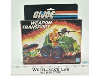 Weapon Transport #2 With Box GI Joe 1985 Action Figure Vintage