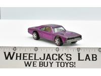 Custom Dodge Charger Purple/Magenta 1968 Hot Wheels Mattel Vintage Redline RL
