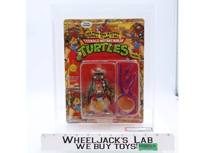 Crazy Cowboy Don AFA GRADED 75+ 75/80/85 TMNT 1991 Playmates NEW SEALED