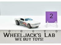 Snake 2 #2 White 1969 Mattel Vintage Hot Wheels Redlines