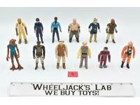 Lot of 12 #5 Star Wars 1980's Kenner Vintage Action Figures
