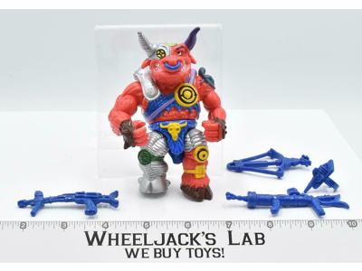 Groundchuck 100% Complete Teenage Mutant Ninja Turtles 1991 Playmates Figure