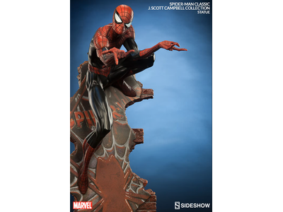 #2002652 Spider-Man Classic Comiquette Scott Campbell Sideshow NEW SEALED