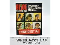Counter Intelligence Manual GI Joe 1966 Hasbro Action Figure ARAH Vintage