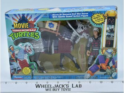 Movie lll Samurai Evil War Horse W/ Castle Guard Action Figure TMNT MISB 1992