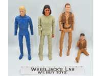Lot of 4 Johnny West Tonto 1960's Marx 12" Action Figures