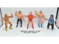 Lot of 5 WWF LJN Titan Sports 8" Wrestlers 80's Vintage Action Figures