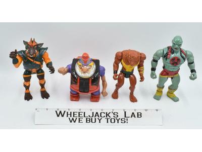 Lot of 4 LJN Thundercats 80's Vintage Action Figures