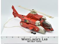 Flybot Powerbots Transforming Helicopter 1985 Mattel Action Figure Vintage