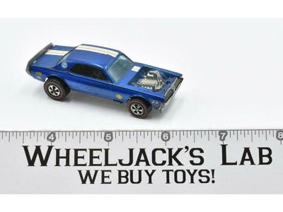 Nitty Gritty Kitty Blue 1970 Redline Hot Wheels Mattel Vintage RL