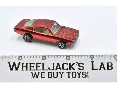 Custom Barracuda Red 1968 Redline Hot Wheels Mattel Vintage RL