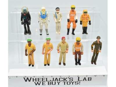 Lot of 10 Adventure People 1978 Fisher Price Action Figures &amp; Accessories