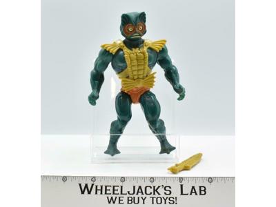 Mer-Man 100% Complete He-Man Masters of the Universe MOTU 1982 Mattel Figure