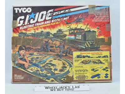 Electric Train &amp; Battle Set 100% Complete G.I. Joe 1983 Tyco Playset