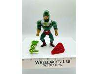 King Hiss 100% Complete He-Man Masters of the Universe MOTU 1986 Mattel