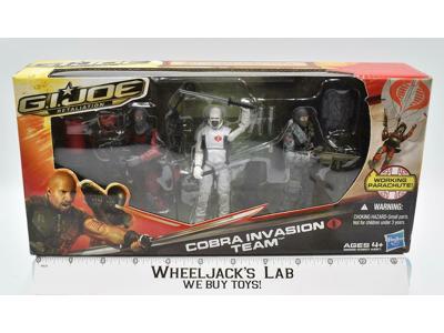 Cobra Invasion Team Figure Set G.I. Joe Retaliation 2012 Hasbro NEW MOSC SEALED
