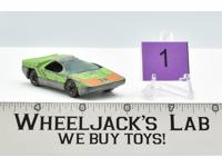 Carabo Green #1 Flying Colors 1970 Hot Wheels Mattel Vintage Redline RL