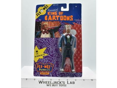 Pee Wee Herman King Of Cartoons NEW MOSC Matchbox 1988
