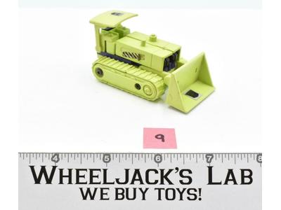Bonecrusher Devastator #9 1985 Hasbro G1 Transformers Action Figure Bulldozer