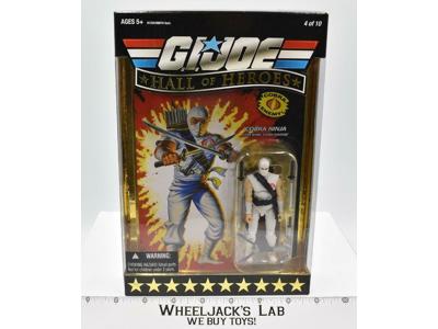Storm Shadow Cobra Ninja G.I. Joe Hall of Heroes 2008 Hasbro NEW SEALED MOSC