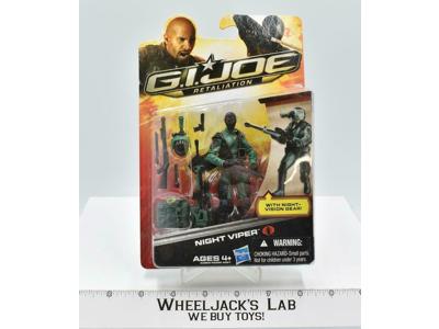 Night Viper G.I. Joe Retaliation 2012 Hasbro NEW MOSC SEALED