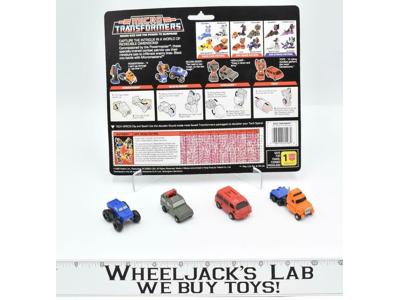 Off Road Patrol W CARDBACK Vintage Hasbro 1989 G1 Transformers Action Figure