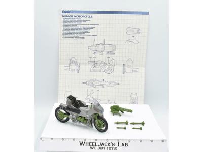 Silver Mirage 100% Complete GI Joe Vehicle 1985 Hasbro Vintage