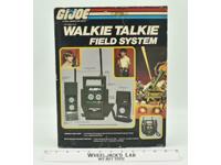 Mobile Field Unit Walkie Talkie Set 2-Way Radio WORKING Hasbro Nasta 1984 Gi Joe